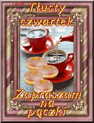 Herbata i pączki zapraszają na tłusty czwartek